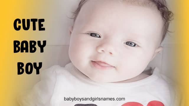 Cute Muslim baby boy names 2021