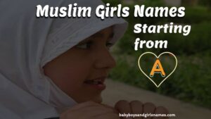 Arabic names for girls - Pakistani girls names with Beautiful meanings