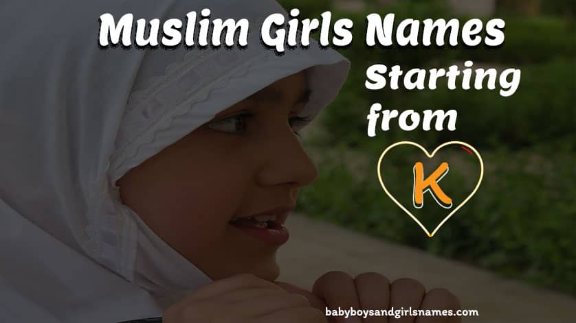 Girls names starting from K with meaning