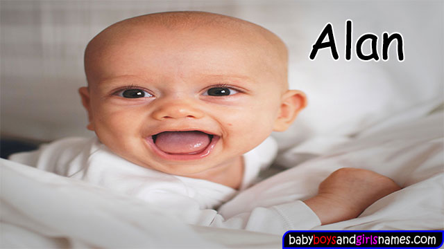 baby boy images and name Alan