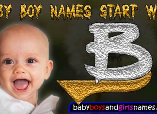 boy names that start with b