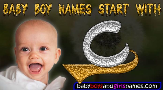 boy names that start with c