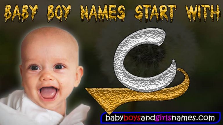 boy names that start with c