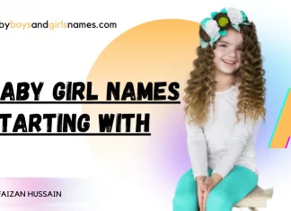 girl names that start with a
