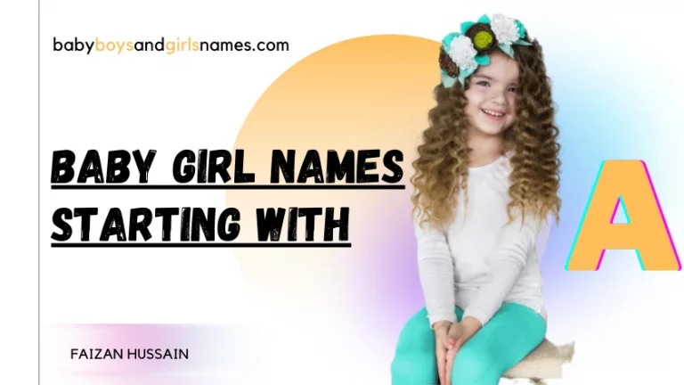 girl names that start with a