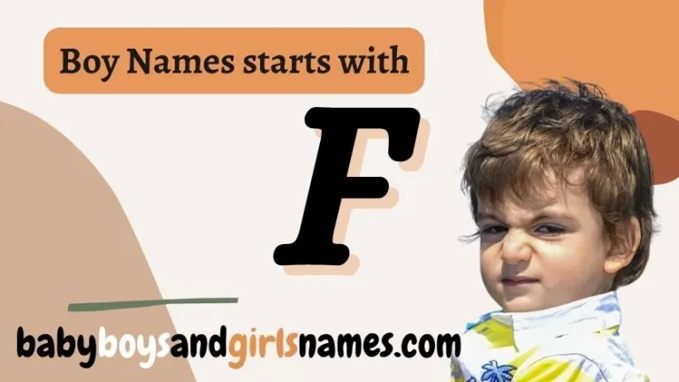 boy names that start with f