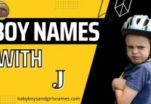 baby boy names starting with j