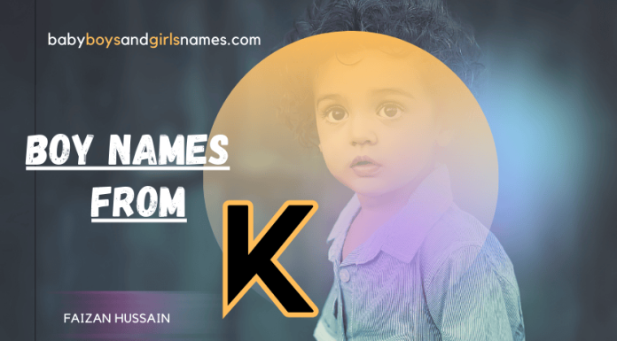 boy names that start with k