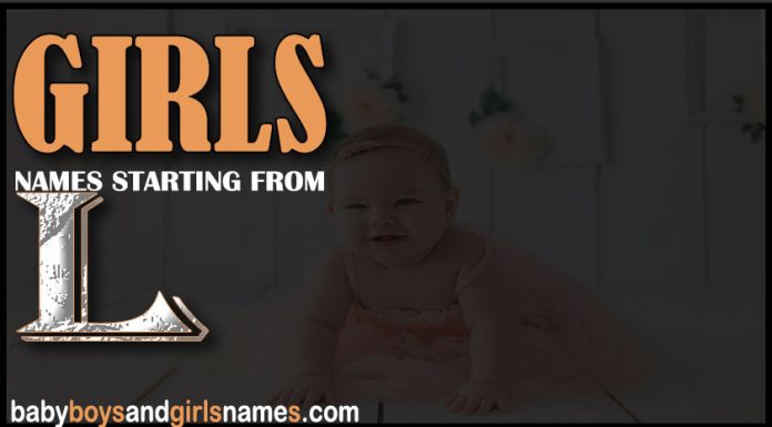 Baby Girl Names That Start With L