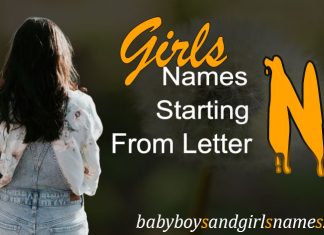 girls names with n