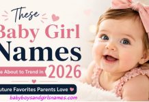 baby girl names trending 2026